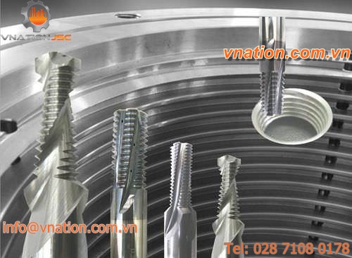 thread milling cutter / 2-flute / solid