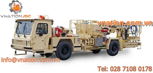 explosives transport and loading (ANFO) vehicle / diesel / underground