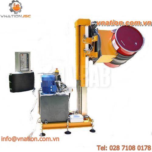 drum mixer / batch / automatic / vertical