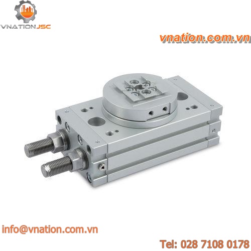 rotary actuator / pneumatic / rack-and-pinion