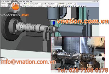 CAM software / for multi-function milling-turning machines / 3D