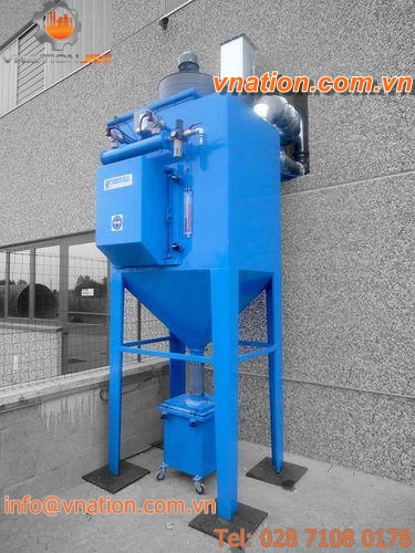 cartridge dust collector / pneumatic backblowing / explosion-proof / self-cleaning