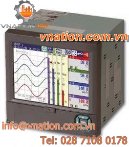 universal videographic recorder / paperless / panel-mount