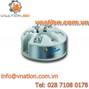 probe head-mounted temperature transmitter / thermocouple / 2-wire / analog