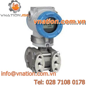 differential pressure transmitter / capacitive / with display