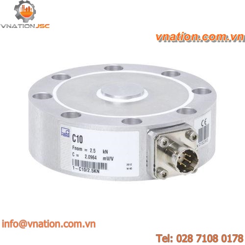 compression load cell / planar beam / IP68 / flexible