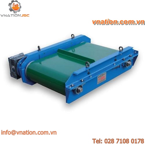 overband magnetic separator / metal / for recycling / for the recycling industry