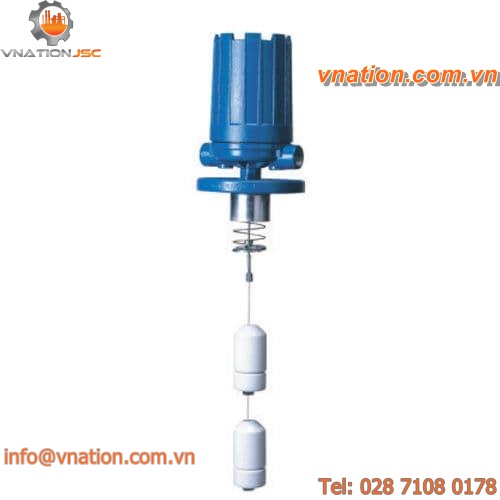 displacer level switch / for liquids / multi-point / threaded