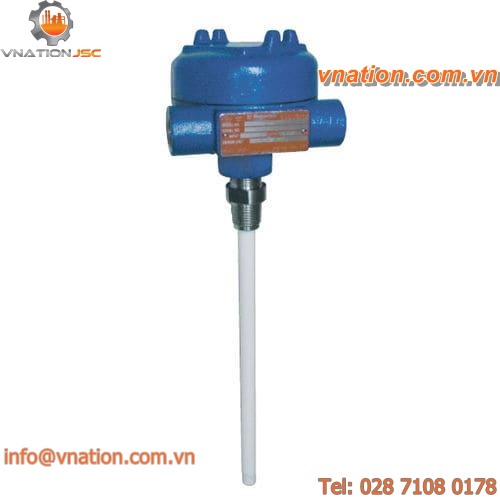 capacitive level transmitter / for liquids / for tanks / compact