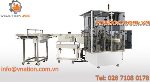 vertical cartoner / rotary / automatic / intermittent-motion