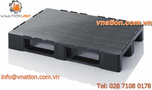 plastic pallet / Euro / transport / electrically-conductive