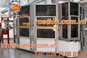 automatic screen printing machine / servo-driven / eight-color / for labels