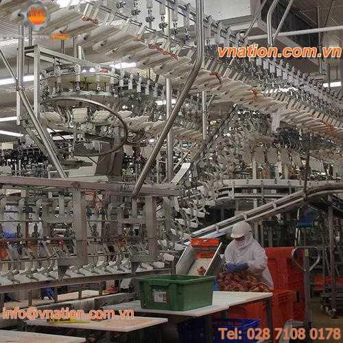 food grader / for meat / for poultry / overhead
