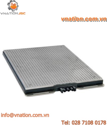 grooved clamping plate / T