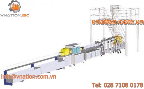 profile extrusion line / for WPC