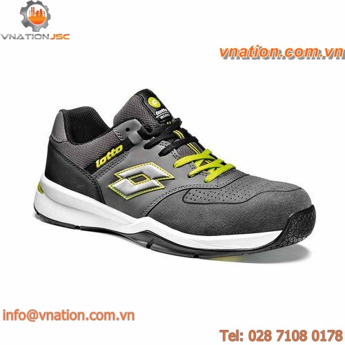 industrial use safety shoe / anti-slip / anti-perforation / leather