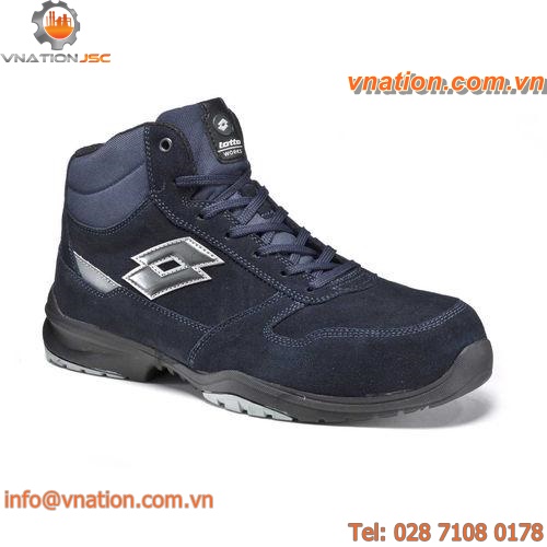 industrial use safety shoe / anti-perforation / leather / rubber