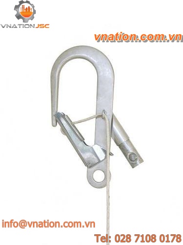 locking carabiner / asymmetrical