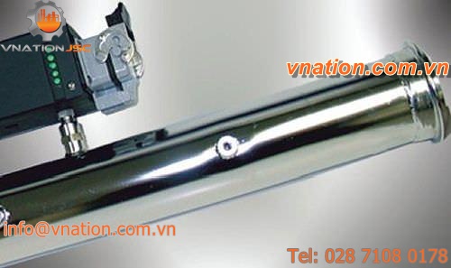 differential-pressure flow meter / for exhaust gas / in-line