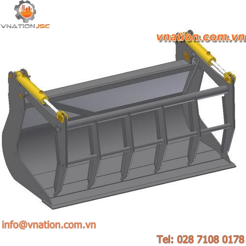 grapple bucket / for loaders / for skid steer loaders