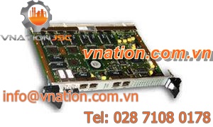 unmanaged Ethernet switch card / industrial / gigabit Ethernet / 24 ports