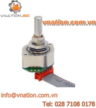 Hall effect push-button switch / single-pole / IP68 / 48-position