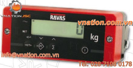 digital weight indicator / waterproof / built-in / for forklift trucks