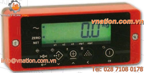 digital weight indicator / waterproof / portable / for forklift trucks