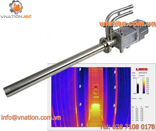 NIR borescope / for cracker furnace / for steam reformer