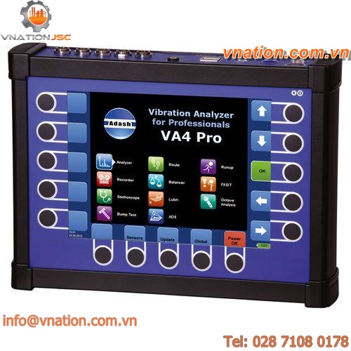 electrical network analyzer / noise / portable / multi-parameter