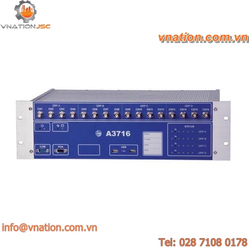 vibration monitoring system / online / multi-channel / for machines