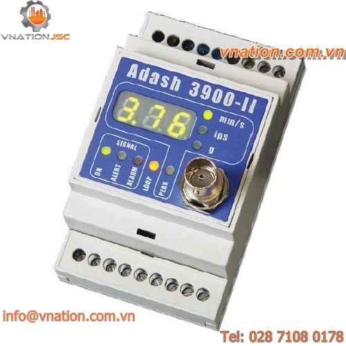 vibration monitoring system / digital / control system / online