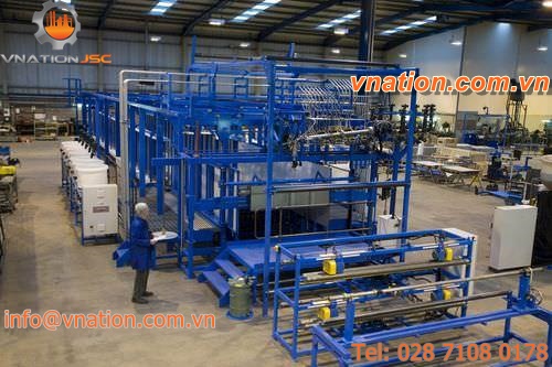 PUR flexible block production line / continuous / automatic