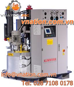 resin mixing and metering unit