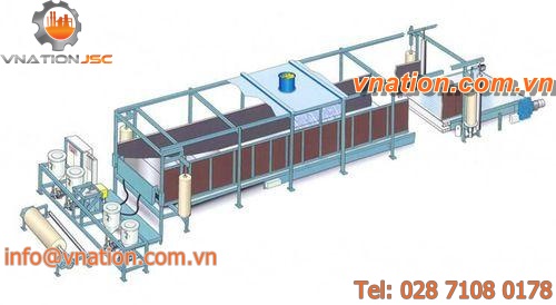 continuous polyurethane foam dispensing system