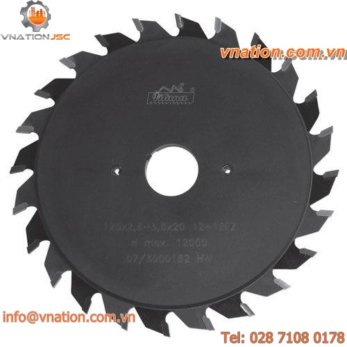 circular saw blade / diamond / for wood / double scoring