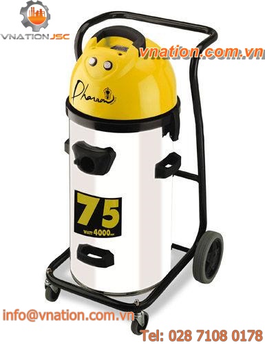 wet and dry vacuum cleaner / single-phase / commercial / 2-motor