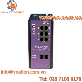 industrial ethernet switch / PoE / layer 2 / 6 ports