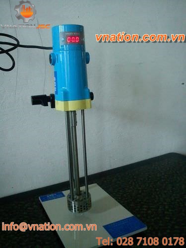rotor-stator mixer / batch / laboratory / solid/liquid