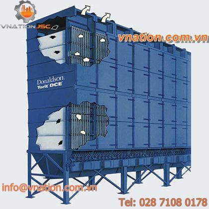 bag dust collector / pneumatic backblowing / stand-alone / heavy-duty