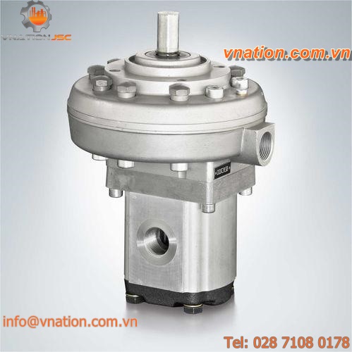 radial piston hydraulic pump / two-stage / high-efficiency / compact