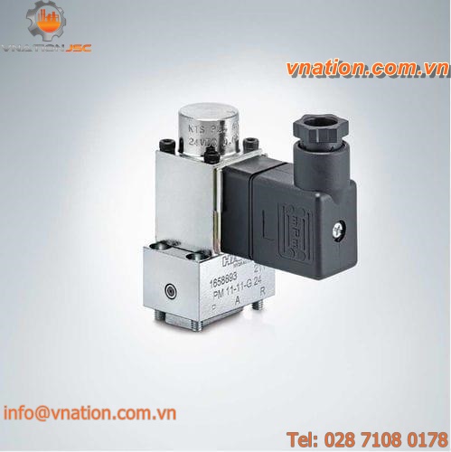 proportional valve / piston / hydraulic / pressure reducing