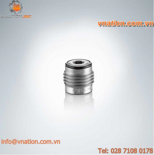spring check valve / screw-in / hydraulic