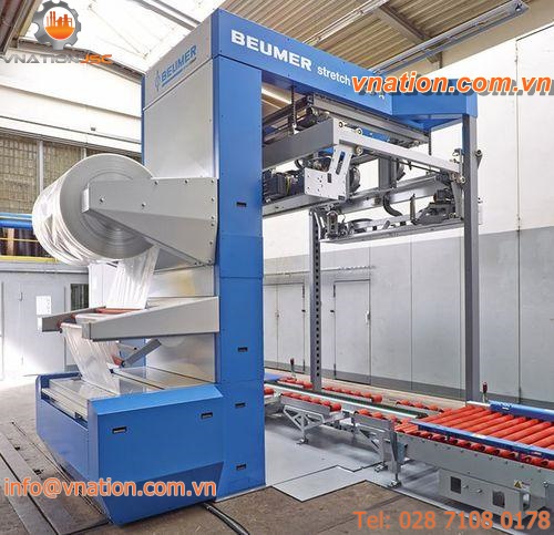 automatic pallet wrapping machine / stretch film