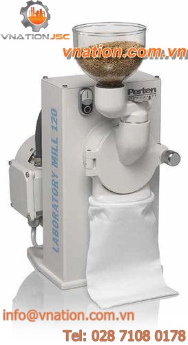 disc mill / hammer / for grain / vertical