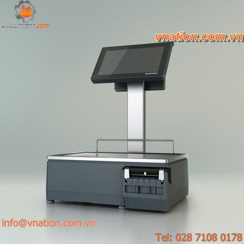 compact scales / retail / with touch screen