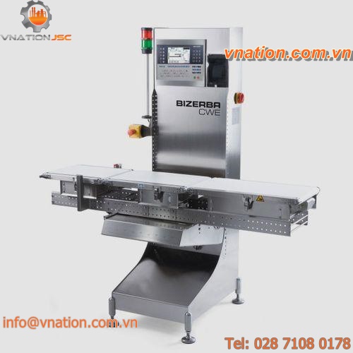 case checkweigher / for the food industry / high-performance