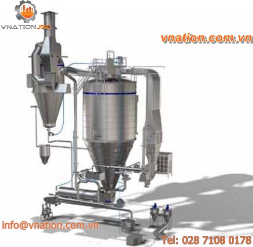 spray dryer / clean-in-place (CIP) / for dairy products / continuous