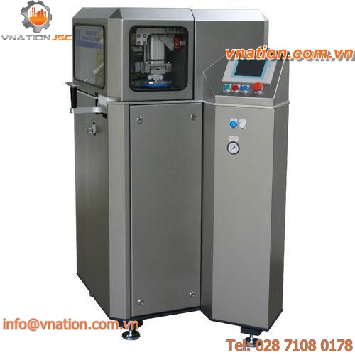 pad printing machine with closed ink cup / for the pharmaceutical industry / manual