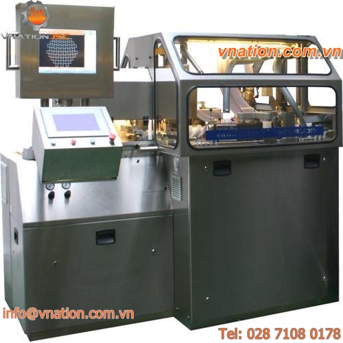 pad printing machine with closed ink cup / for the pharmaceutical industry / automatic